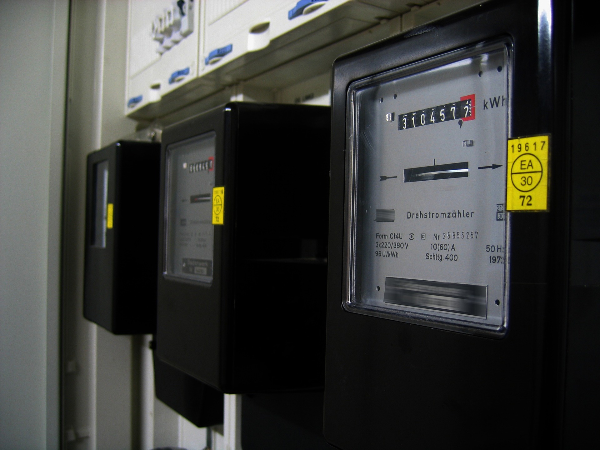 Industrial electricity meter